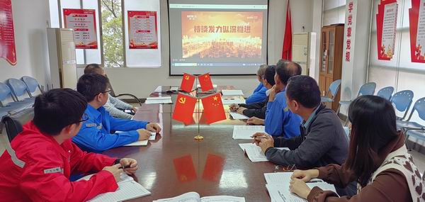南方管道公司黨支部開展“學(xué)黨紀(jì)、知敬畏、守紀(jì)律、明底線”主題黨日
